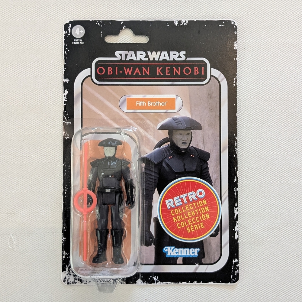 Kenner Style Star Wars Action Figures: Obi Wan Kenobi, Darth Vader, 5th Brother - Picture 2 of 7